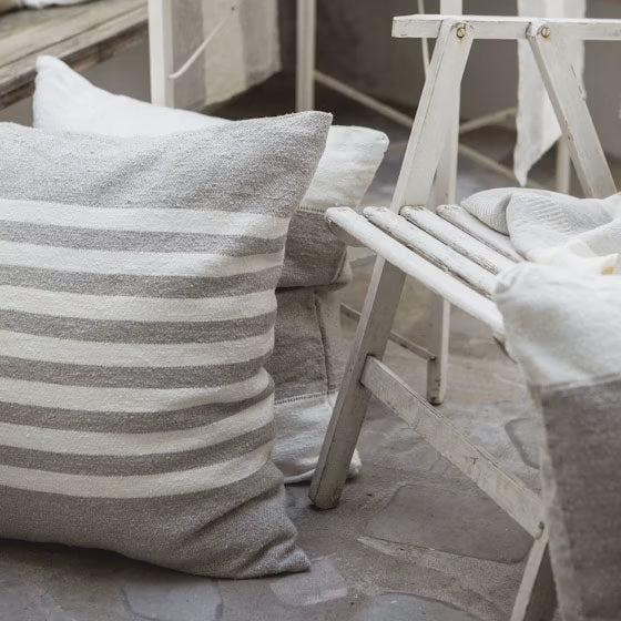 Stripe Linen Pillow Cover by Libeco