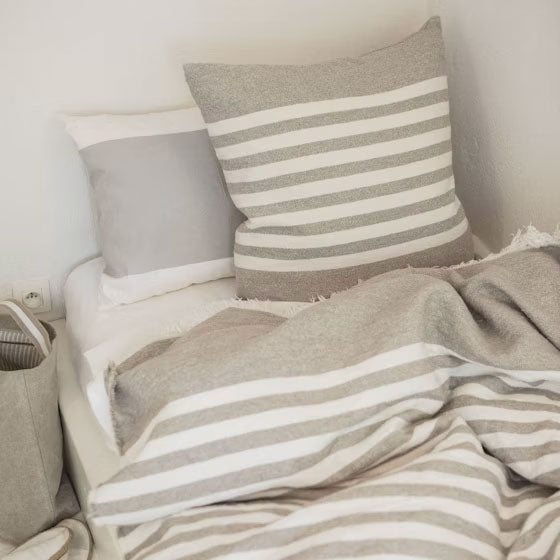 Stripe Linen Pillow Cover by Libeco