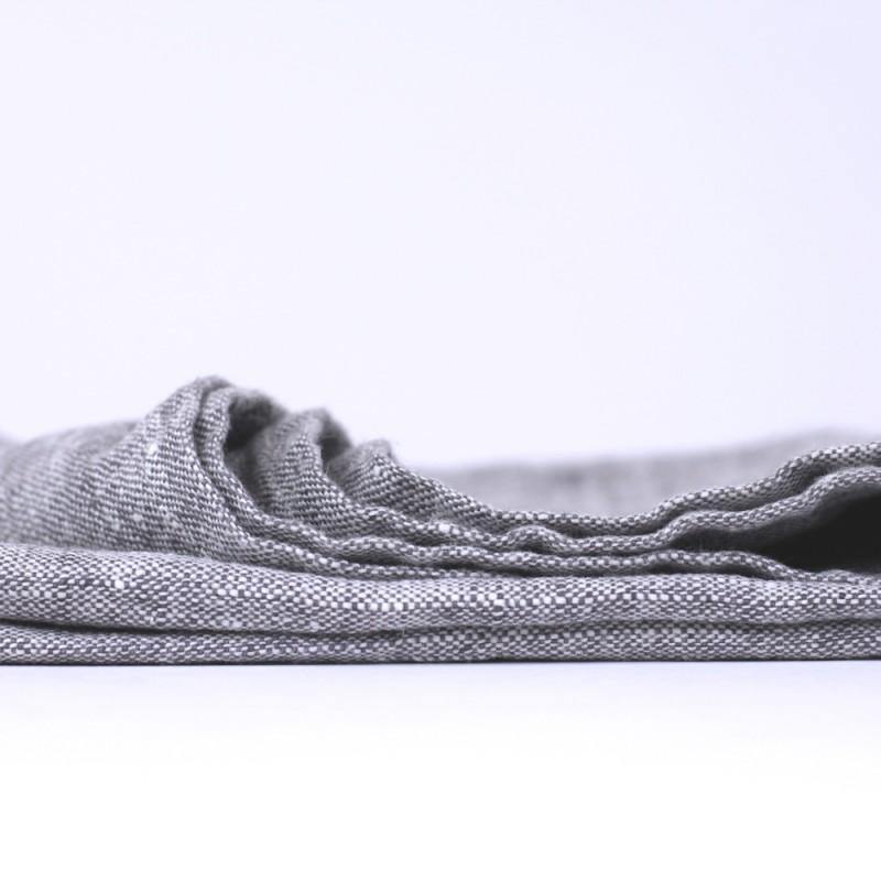 Detail LINEN CASA Linen Hand Towel Heather Grey