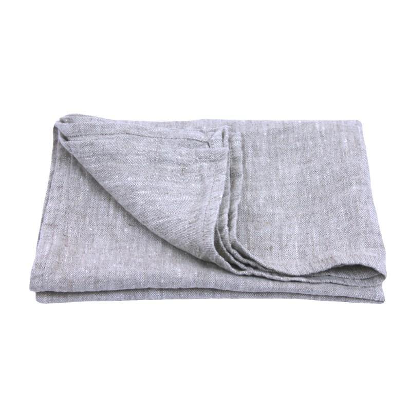 SOUTH HOUS Detail LINEN CASA Linen Hand Towel Natural