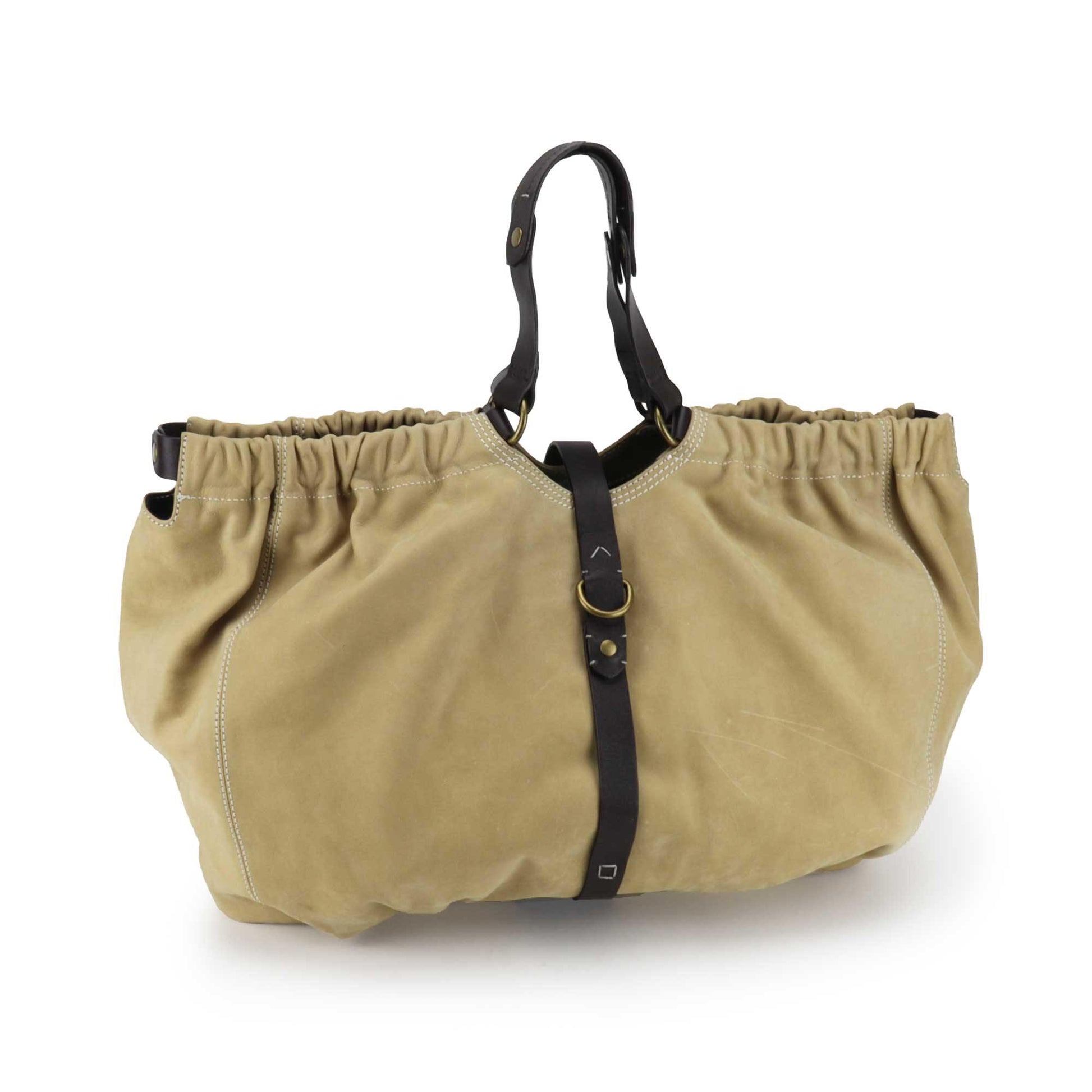 SOUTH HOUS EXCLUSIVE Bernardo Weekender to get your freakender on! Spacious and slouchy like an extended seat after a long ass weekend jumping a flight from NYC to the Dirty South. In tan to get rand and match the mood to have and to hold