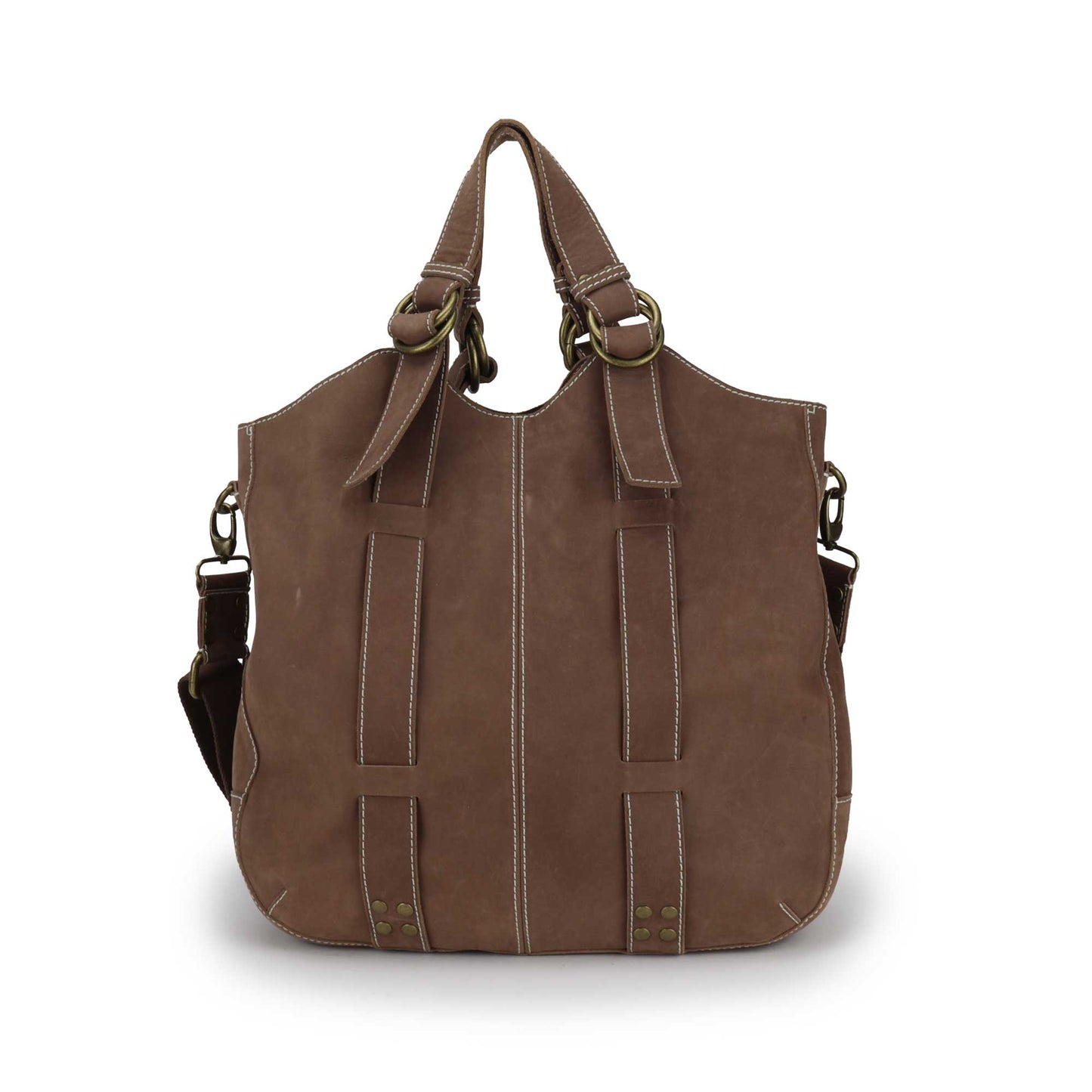 Nubuck Leather Tote Bag