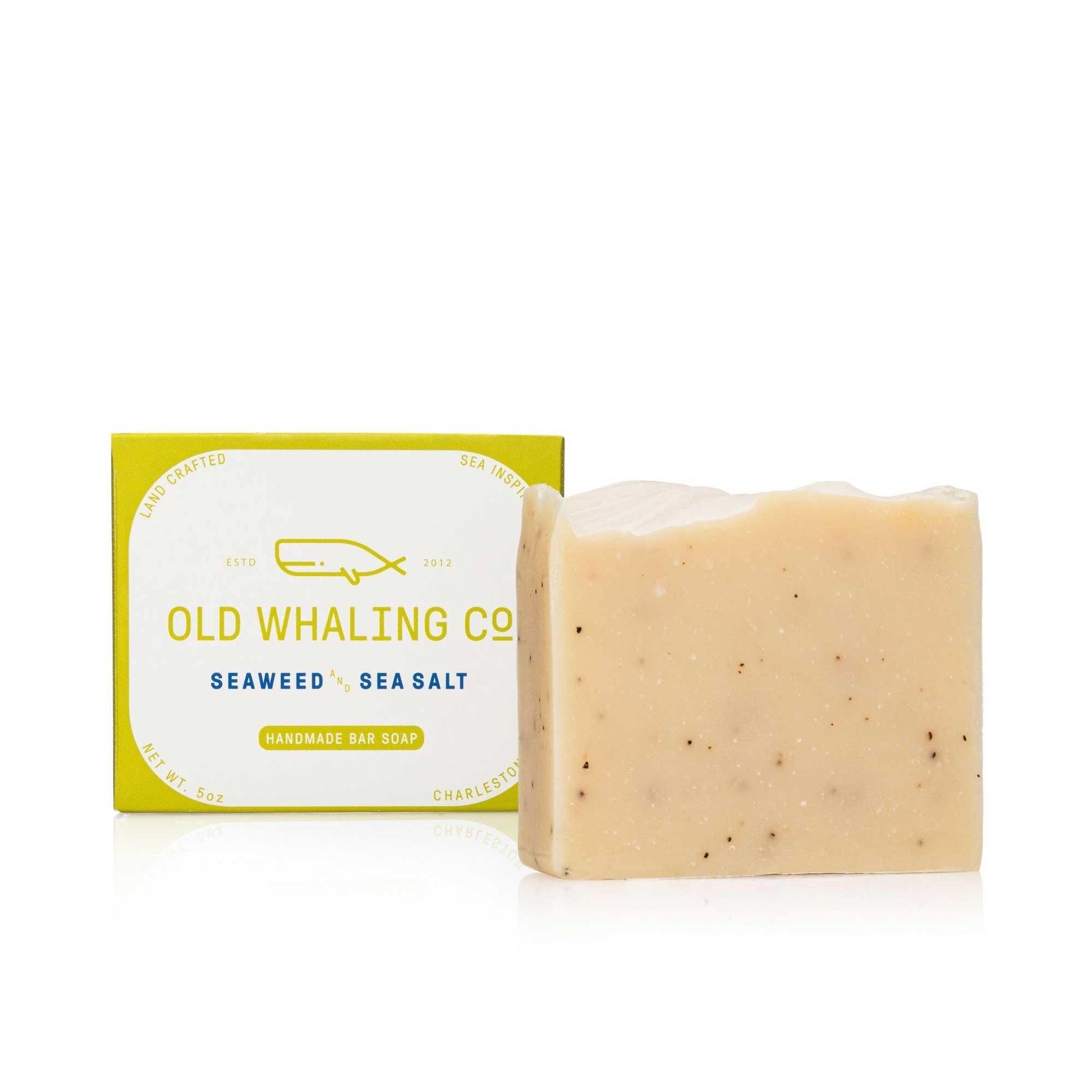 Detail SOUTH HOUS Seaweed and Sea Salt Handmade Bar Soap OLD WHALING CO Charleston SC