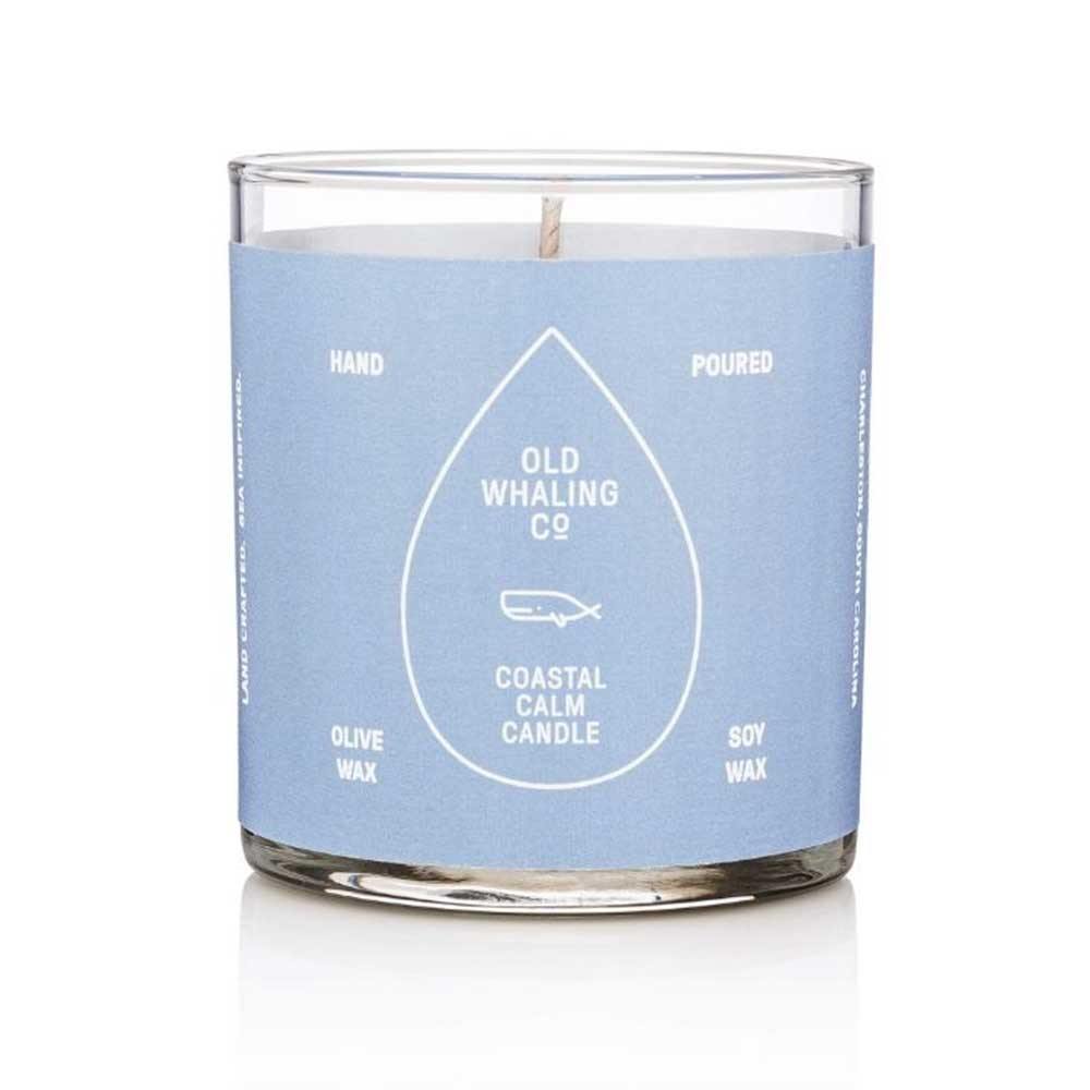 Detail SOUTH HOUS Coastal Calm Hand Poured Olive and Soy Wax Candle OLD WHALING CO Charleston SC