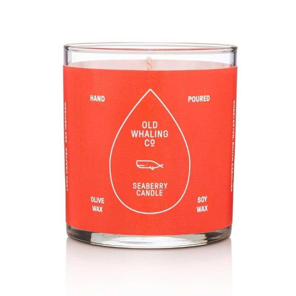 Detail SOUTH HOUS Seaberry Hand Poured Olive and Soy Wax Candle OLD WHALING CO Charleston SC