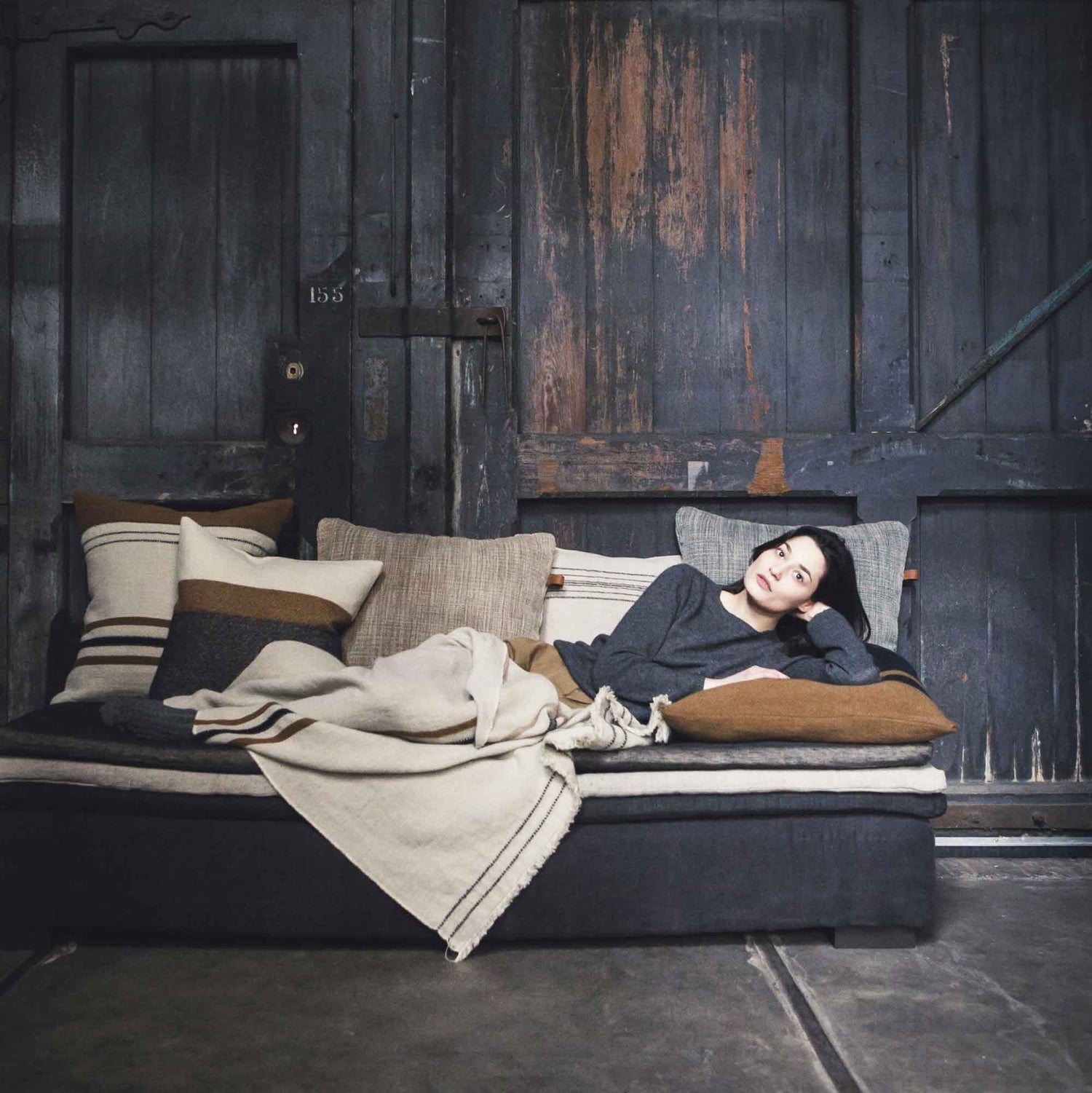 LINEN + WOOL