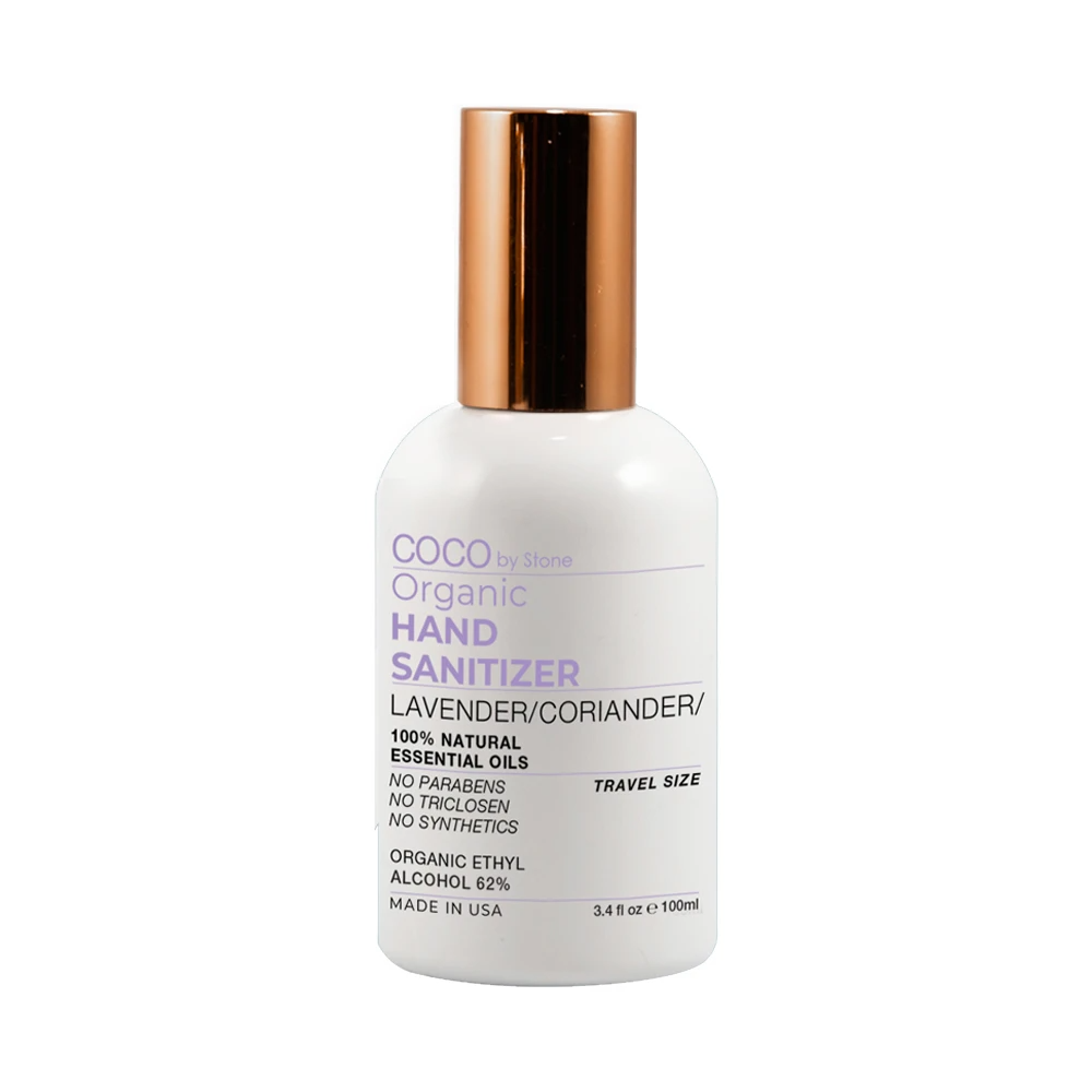 Detail SOUTH HOUS Lavender COCO TRAVEL SIZE ORGANIC HAND SANITIZER SPRAY