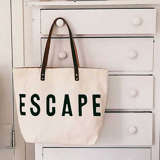 Escape Canvas Tote Bag