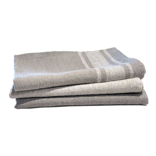 Linen Kitchen Towel - Neutrals | Set of 3